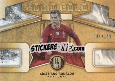 Sticker Cristiano Ronaldo - Gold Standard Soccer 2019-2020 - Panini