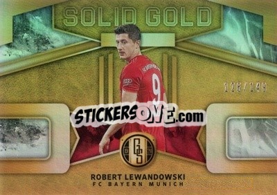 Sticker Robert Lewandowski - Gold Standard Soccer 2019-2020 n. SG-RL - Panini