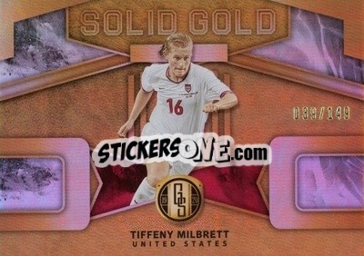 Figurina Tiffeny Milbrett - Gold Standard Soccer 2019-2020 - Panini