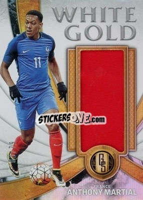 Sticker Anthony Martial - Gold Standard Soccer 2019-2020 n. WG-AM - Panini