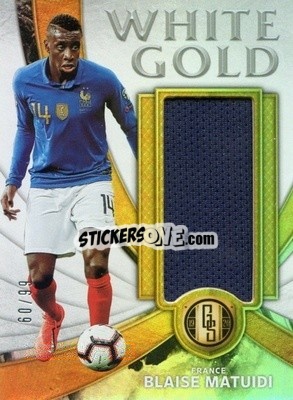 Sticker Blaise Matuidi - Gold Standard Soccer 2019-2020 n. WG-BM - Panini