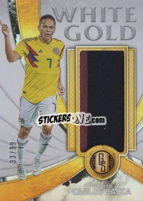 Sticker Carlos Bacca - Gold Standard Soccer 2019-2020 n. WG-CB - Panini