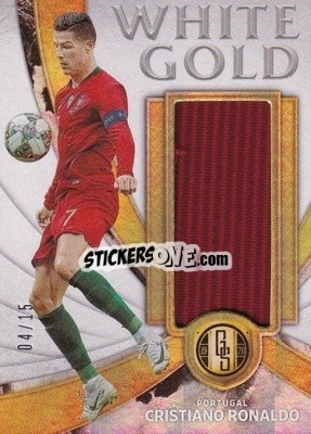 Sticker Cristiano Ronaldo - Gold Standard Soccer 2019-2020 n. WG-CR7 - Panini