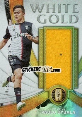 Figurina Paulo Dybala - Gold Standard Soccer 2019-2020 - Panini