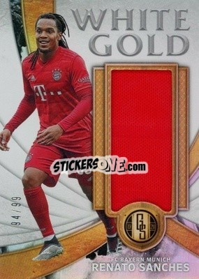 Sticker Renato Sanches - Gold Standard Soccer 2019-2020 n. WG-RS - Panini