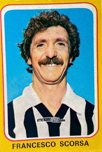 Sticker Francesco Scorsa - Calciatori 1979-1980 n. 7 - Edis