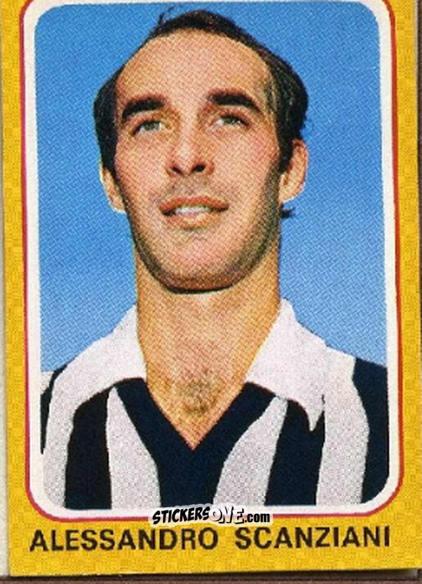 Cromo Alessandro Scanziani - Calciatori 1979-1980 n. 11 - Edis