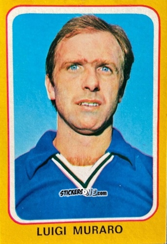 Figurina Luigi Muraro - Calciatori 1979-1980 n. 13 - Edis