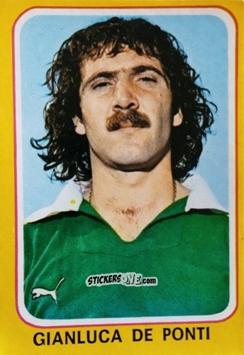 Cromo Gianluca De Ponti - Calciatori 1979-1980 n. 26 - Edis
