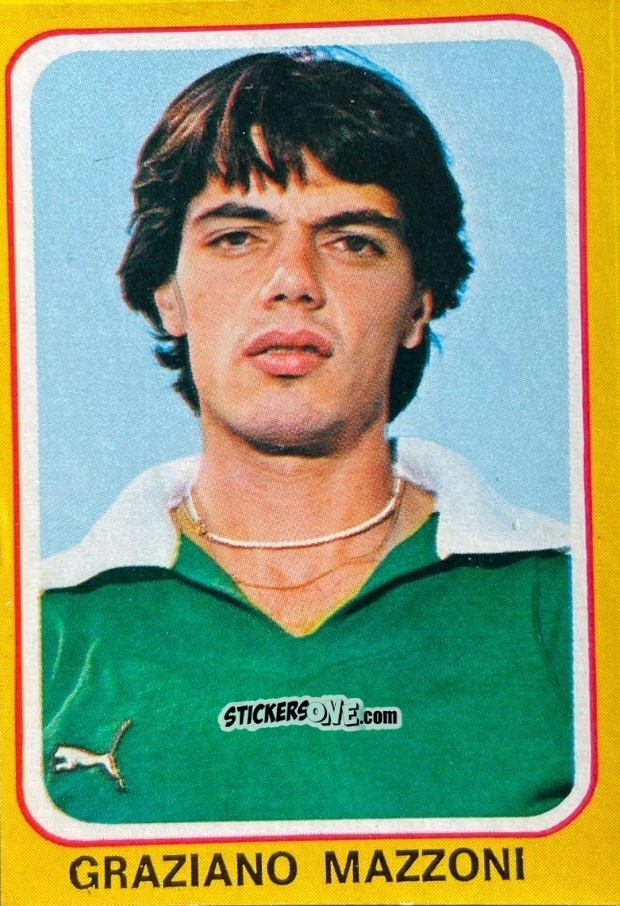 Sticker Graziano Mazzoni - Calciatori 1979-1980 n. 32 - Edis