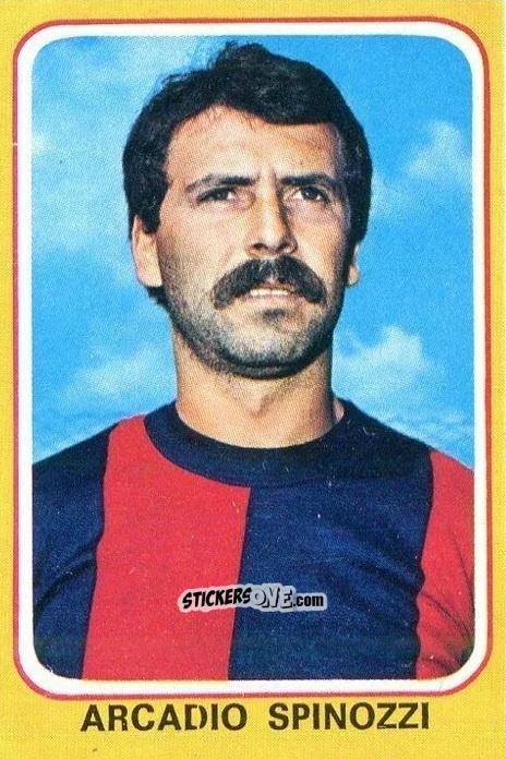 Sticker Arcadio Spinozzi - Calciatori 1979-1980 n. 35 - Edis