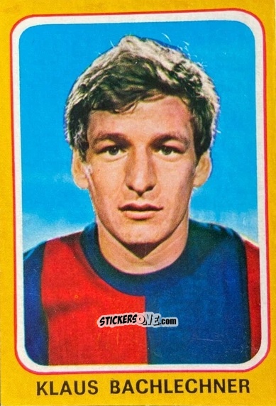 Sticker Klaus Bachlechner - Calciatori 1979-1980 n. 38 - Edis