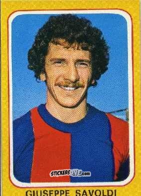 Figurina Giuseppe Savoldi - Calciatori 1979-1980 n. 42 - Edis