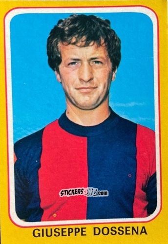 Sticker Giuseppe Dossena - Calciatori 1979-1980 n. 43 - Edis