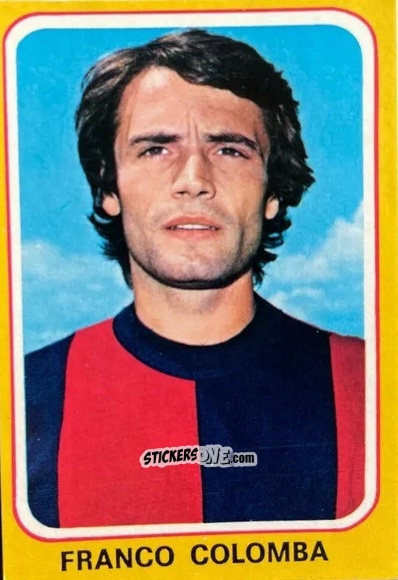 Sticker Franco Colomba - Calciatori 1979-1980 n. 44 - Edis