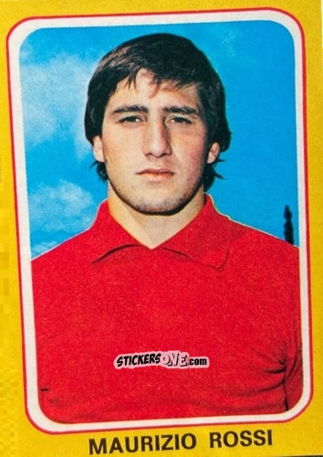Sticker Maurizio Rossi - Calciatori 1979-1980 n. 45 - Edis