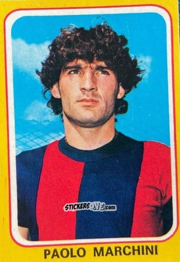 Figurina Paolo Marchini - Calciatori 1979-1980 n. 48 - Edis
