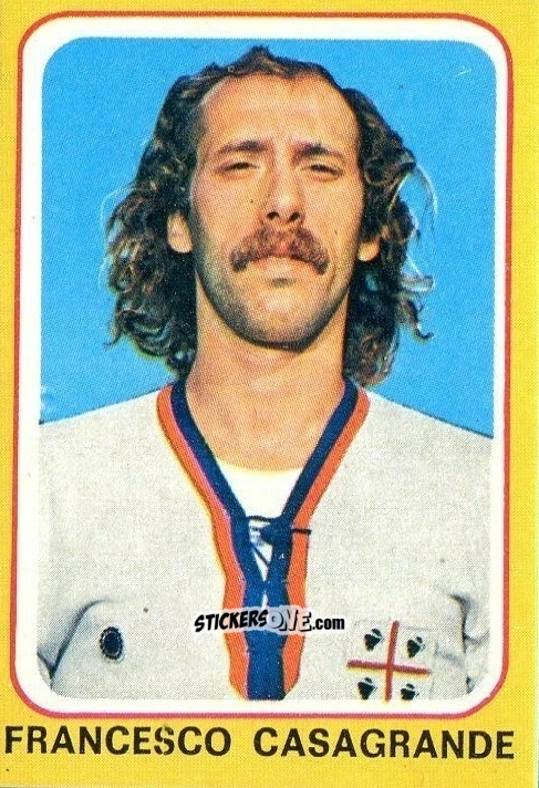 Sticker Francesco Casagrande - Calciatori 1979-1980 n. 53 - Edis