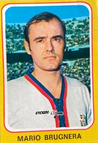 Sticker Mario Brugnera - Calciatori 1979-1980 n. 54 - Edis