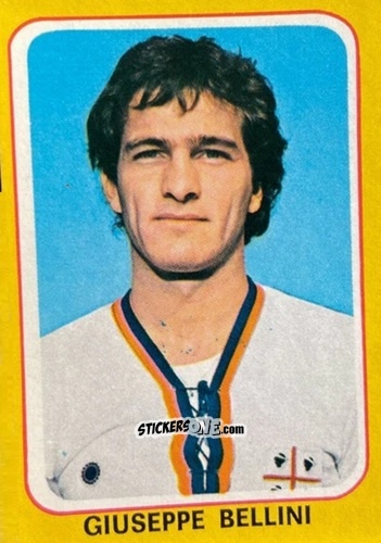 Sticker Giuseppe Bellini - Calciatori 1979-1980 n. 56 - Edis