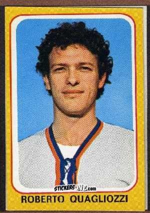 Sticker Roberto Quagliozzi - Calciatori 1979-1980 n. 57 - Edis