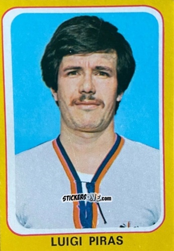 Sticker Luigi Piras - Calciatori 1979-1980 n. 60 - Edis