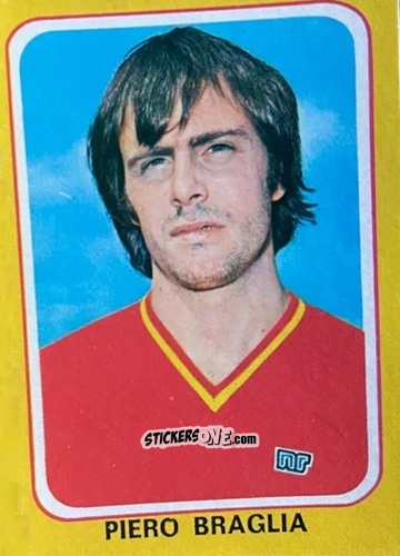 Figurina Piero Braglia - Calciatori 1979-1980 n. 79 - Edis