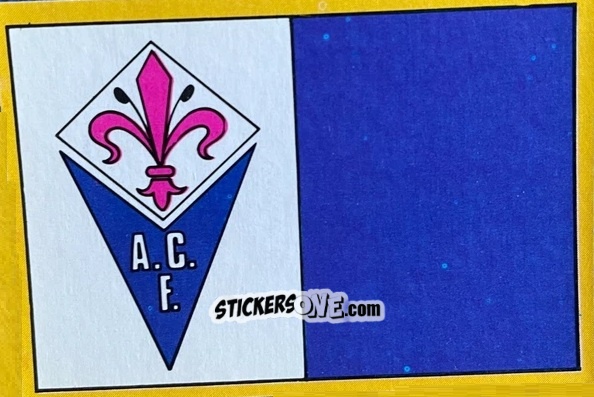 Sticker Scudetto Fiorentina - Calciatori 1979-1980 n. 81 - Edis