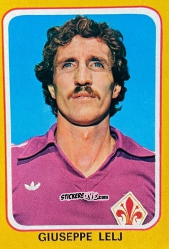 Cromo Giuseppe Lelj - Calciatori 1979-1980 n. 83 - Edis