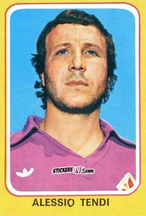 Figurina Alessio Tendi - Calciatori 1979-1980 n. 84 - Edis