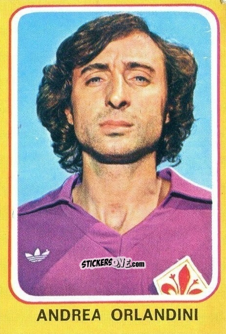 Sticker Andrea Orlandini - Calciatori 1979-1980 n. 88 - Edis