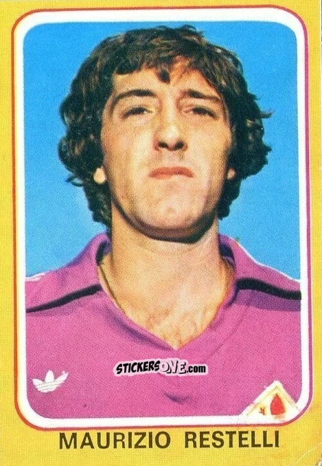 Sticker Maurizio Restelli - Calciatori 1979-1980 n. 89 - Edis