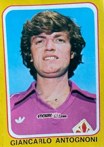 Figurina Giancarlo Antognoni - Calciatori 1979-1980 n. 91 - Edis