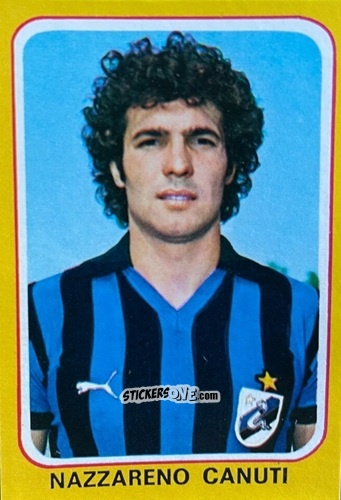 Sticker Nazzareno Canuti - Calciatori 1979-1980 n. 99 - Edis