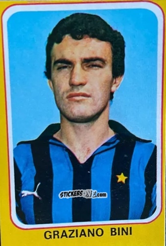 Sticker Graziano Bini - Calciatori 1979-1980 n. 103 - Edis