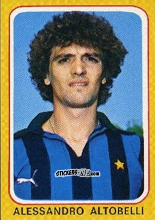 Figurina Alessandro Altobelli - Calciatori 1979-1980 n. 106 - Edis