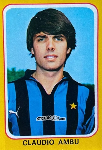Sticker Claudio Ambu - Calciatori 1979-1980 n. 111 - Edis