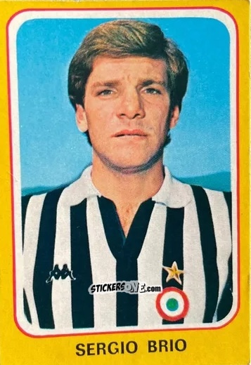 Sticker Sergio Brio - Calciatori 1979-1980 n. 118 - Edis