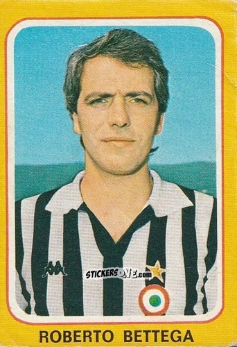 Sticker Roberto Bettega - Calciatori 1979-1980 n. 122 - Edis