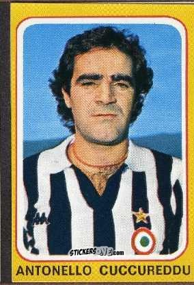 Sticker Antonello Cuccureddu - Calciatori 1979-1980 n. 127 - Edis