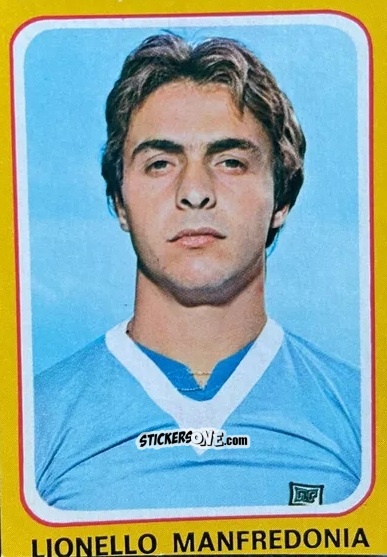 Sticker Lionello Manfredonia - Calciatori 1979-1980 n. 134 - Edis