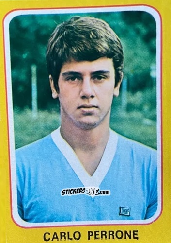 Cromo Carlo Perrone - Calciatori 1979-1980 n. 144 - Edis