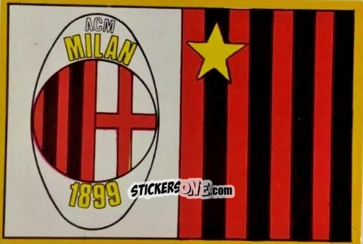 Sticker Scudetto Milan - Calciatori 1979-1980 n. 145 - Edis