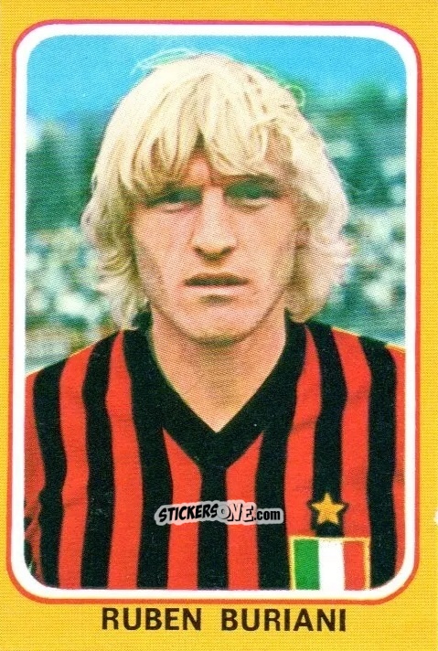 Sticker Ruben Buriani - Calciatori 1979-1980 n. 152 - Edis