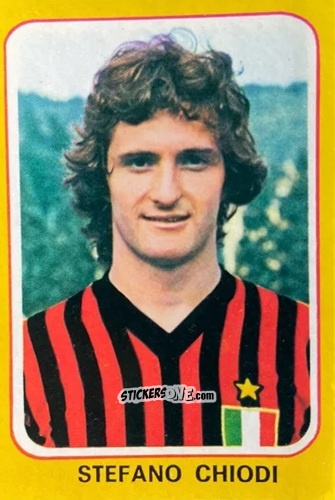 Sticker Stefano Chiodi - Calciatori 1979-1980 n. 156 - Edis