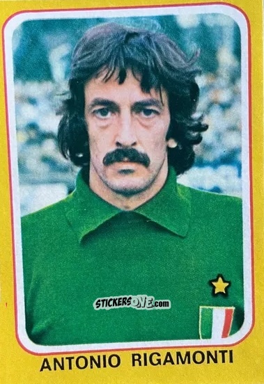 Sticker Antonio Rigamonti - Calciatori 1979-1980 n. 157 - Edis