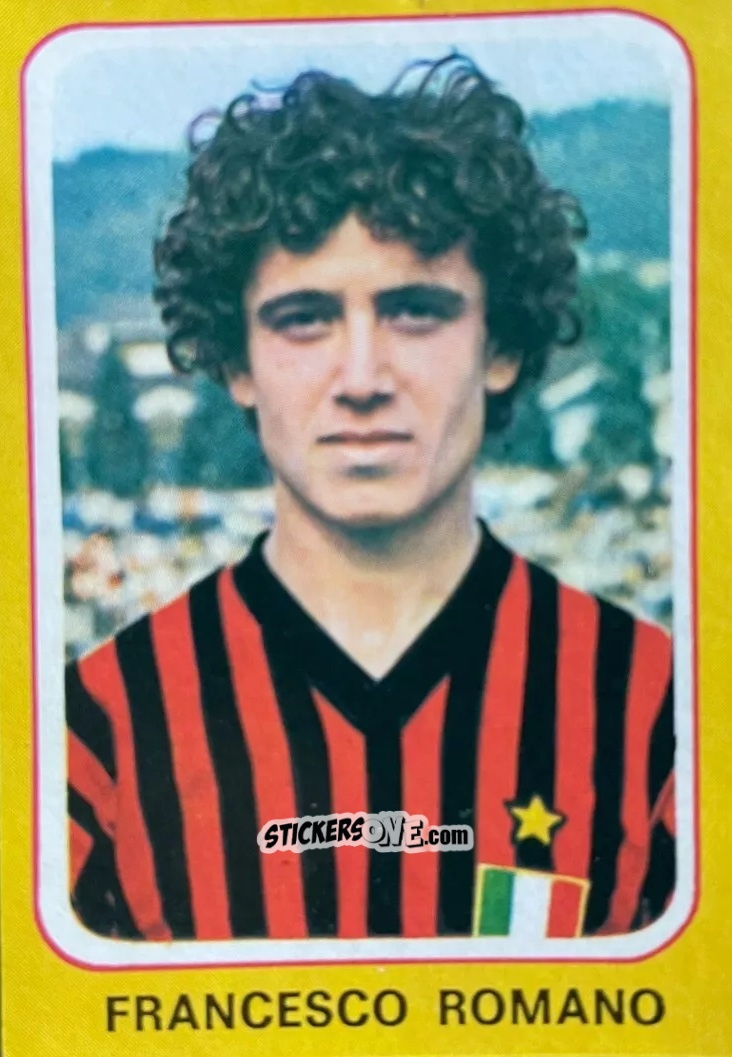Sticker Francesco Romano - Calciatori 1979-1980 n. 158 - Edis