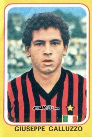 Cromo Giuseppe Galluzzo - Calciatori 1979-1980 n. 159 - Edis