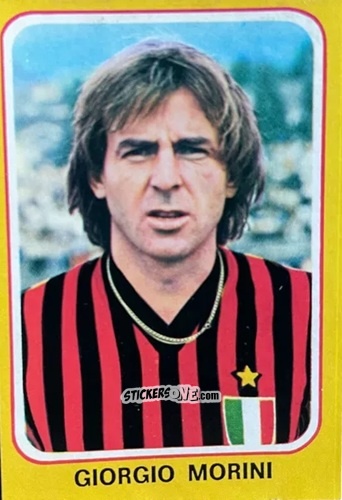 Sticker Giorgio Morini - Calciatori 1979-1980 n. 160 - Edis
