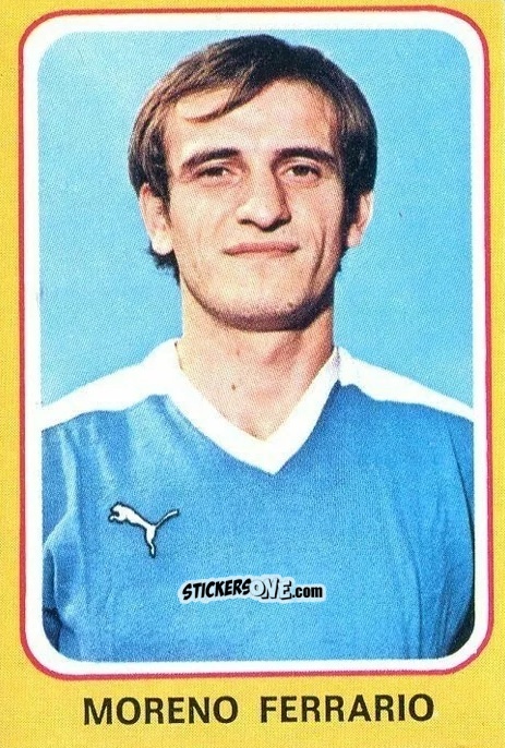 Figurina Moreno Ferrario - Calciatori 1979-1980 n. 166 - Edis
